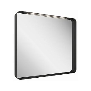 Зеркало с подсветкой Ravak Strip X000001569 50 черное в ванную от интернет-магазине сантехники Sanbest