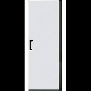 Душевая дверь без пристенного профиля Vincea Orta VDP-1O900CLB 90 стекло прозрачное/профиль черный купить в интернет-магазине Sanbest