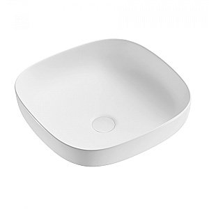 Раковина накладная ABBER Rechteck AC2217MW белая матовая купить в интернет-магазине Sanbest