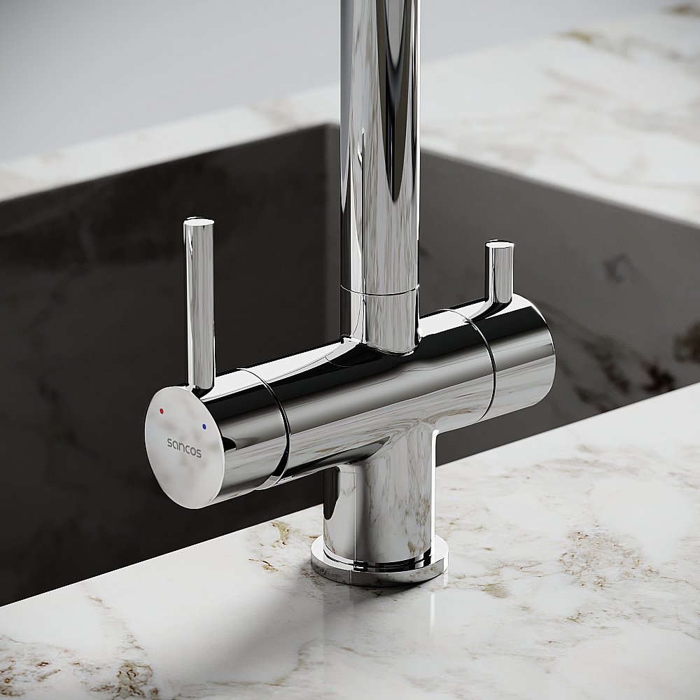 Смеситель для кухни Sancos Foster SC4014СH хром купить в интернет-магазине сантехники Sanbest