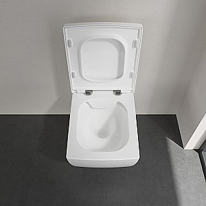 Унитаз подвесной Villeroy&Boch Memento 2.0 4633R001 альпийский белый, безободковый купить в интернет-магазине Sanbest