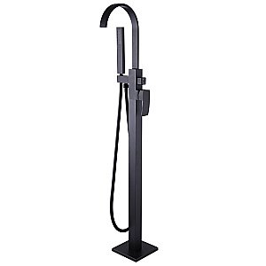 Смеситель для раковины ABBER Wasserfall AF8615B черный матовый купить в интернет-магазине сантехники Sanbest