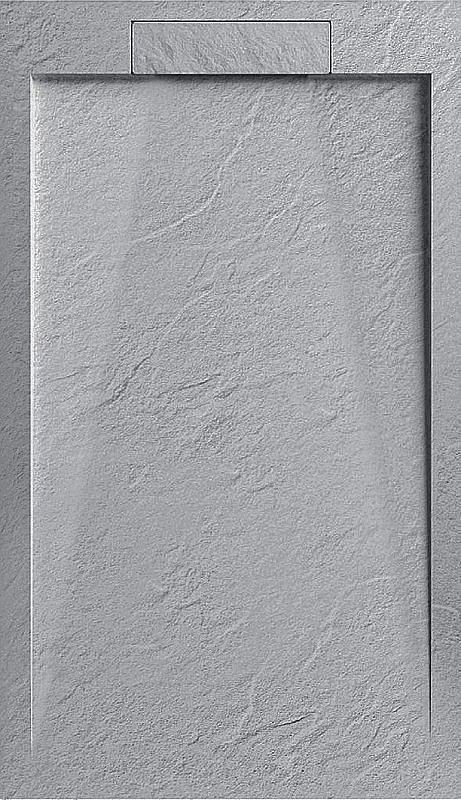 Душевой поддон Esbano Luxe 120х80 ESPLX128G серый матовый купить в интернет-магазине Sanbest