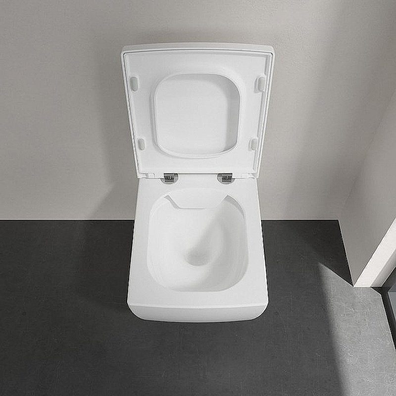 Унитаз подвесной Villeroy&Boch Memento 2.0 4633R001 альпийский белый, безободковый купить в интернет-магазине Sanbest