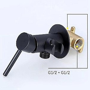 Гигиенический душ Boch Mann Braies CK-P07B BM10409 черный матовый купить в интернет-магазине сантехники Sanbest