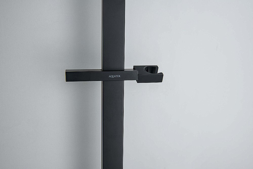 Душевой гарнитур Aquatek Либра AQ2019MB черный матовый купить в интернет-магазине сантехники Sanbest