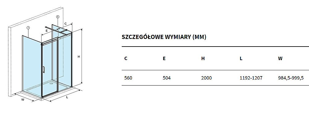Душевой уголок Excellent Rols 120х100х100 стекло прозрачное/профиль хром купить в интернет-магазине Sanbest