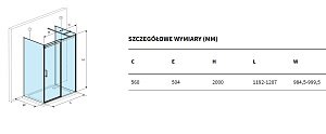 Душевой уголок Excellent Rols 120х100х100 стекло прозрачное/профиль хром купить в интернет-магазине Sanbest