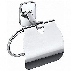 Держатель для туалетной бумаги с крышкой WONZON & WOGHAND PORTO, Хром (WW-1601) купить в интернет-магазине сантехники Sanbest