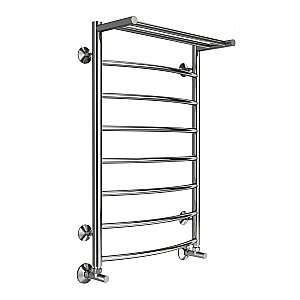 Полотенцесушитель водяной Terminus Классик П8 500х800 4670078554604 хром купить в интернет-магазине сантехники Sanbest