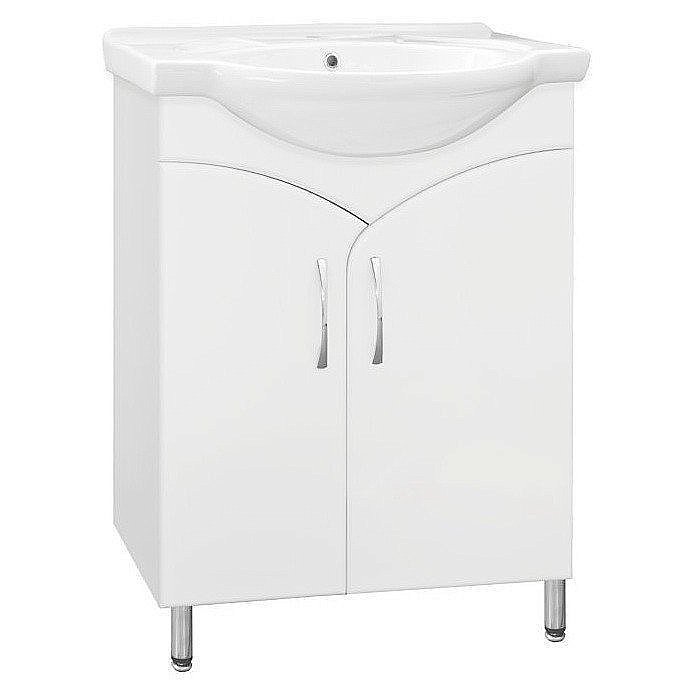Тумба с раковиной Style Line Эко Стандарт №15 60 для ванной в интернет-магазине Sanbest