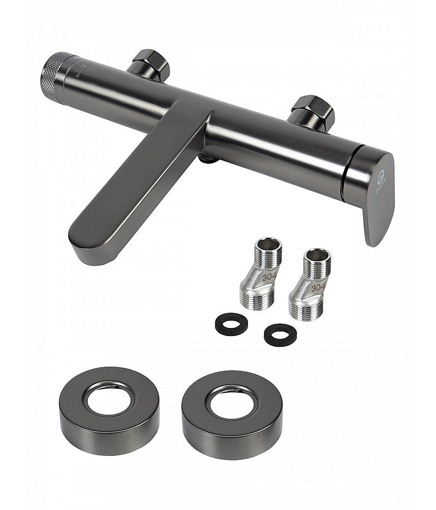 Смеситель для ванны Agger Sweet A2710055 оружейная сталь матовая купить в интернет-магазине сантехники Sanbest