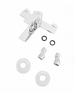 Смеситель для ванны Orange Flat M12-100cr купить в интернет-магазине сантехники Sanbest