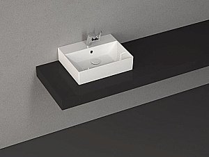 Раковина ISVEA Sistema Z 50 10SF50051SV белая купить в интернет-магазине Sanbest