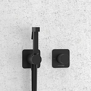 Гигиенический душ WasserKRAFT SET2872 черный матовый купить в интернет-магазине сантехники Sanbest