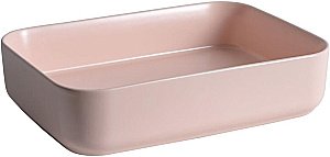 Раковина накладная Allen Brau Fantasy 50 4.11021.SM розовая купить в интернет-магазине Sanbest