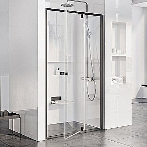 Душевая дверь Ravak Pivot PDOP2-100 профиль чёрный купить в интернет-магазине Sanbest