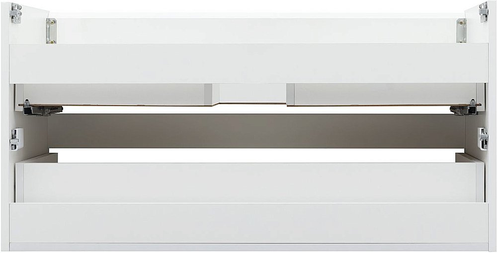 Тумба с раковиной Aquanet Вега 100 белый глянец для ванной в интернет-магазине Sanbest