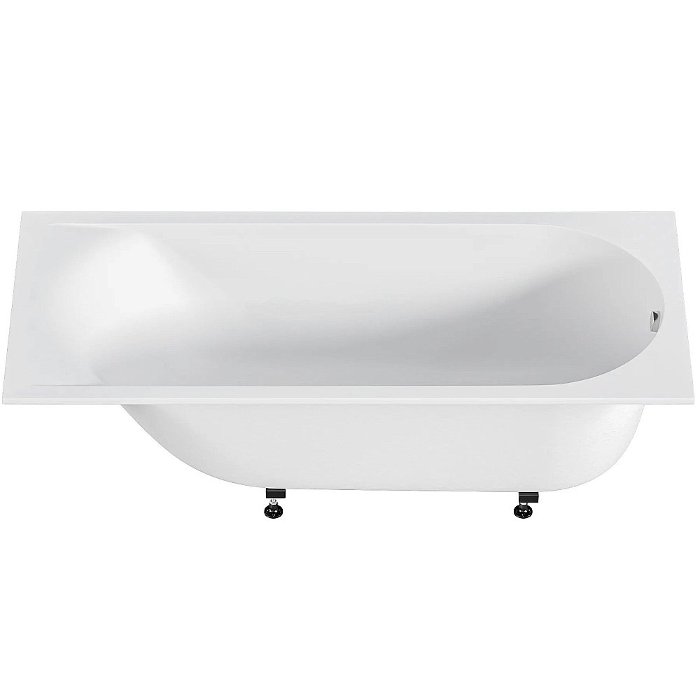 Ванна BAS Афина 170х75 ВА00038 белая матовая купить в интернет-магазине Sanbest