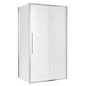 Душевой уголок Niagara Nova NG-65-11CH/NG-CH80-34 110х80 стекло шиншилла/профиль хром купить в интернет-магазине Sanbest