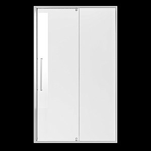 Душевая дверь Niagara Nova NG-66-11A 110 стекло прозрачное/профиль хром купить в интернет-магазине Sanbest