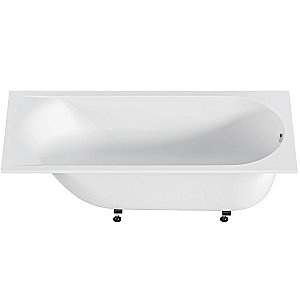 Ванна BAS Афина 170х75 ВА00038 белая матовая купить в интернет-магазине Sanbest