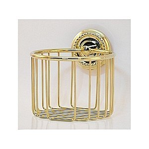 Бумагодержатель Magliezza Kollana 80510 золото купить в интернет-магазине сантехники Sanbest