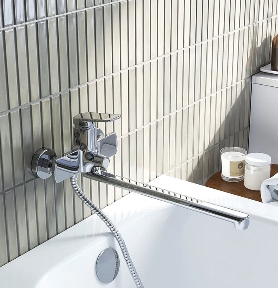 Смеситель для ванны Iddis Esper ESPSB00i10WA глянцевый хром купить в интернет-магазине сантехники Sanbest