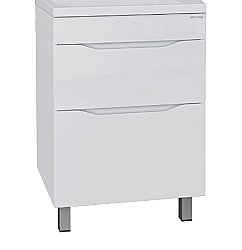 Тумба для раковины Grossman Вилар 60 126011 белая купить в интернет-магазине сантехники Sanbest