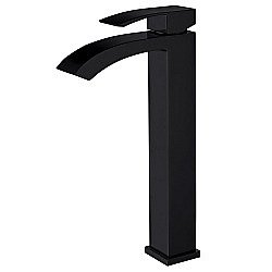 Смеситель для раковины ABBER Wasserfall AF8611B черный матовый купить в интернет-магазине сантехники Sanbest