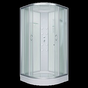 Душевая кабина Alex Baitler 90х90 ER3509PF-C3-RUS стекло матовое/профиль хром купить в интернет-магазине Sanbest