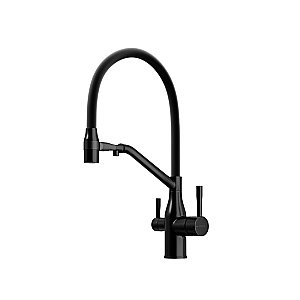 Смеситель для кухни Sancos Orta SC4008MB черный матовый купить в интернет-магазине сантехники Sanbest