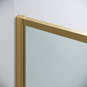 Душевой уголок Grossman Galaxy 100х90 120.K33.01.1090.32.00 стекло прозрачное/профиль золото брашированное купить в интернет-магазине Sanbest