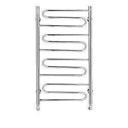 Полотенцесушитель водяной Domoterm Офелия П12 500x1000 хром купить в интернет-магазине сантехники Sanbest