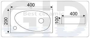 Раковина GID 9265 купить в интернет-магазине Sanbest