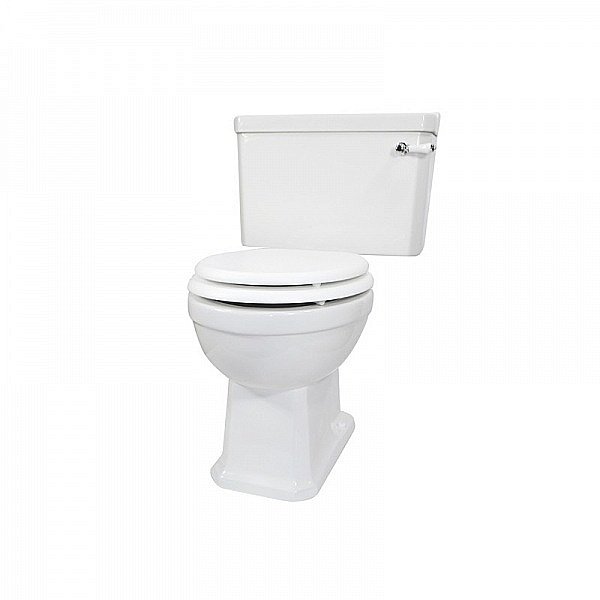 Унитаз Magliezza Retro 7011 белый/хром, с бачком купить в интернет-магазине Sanbest