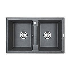 Мойка кухонная Paulmark Zwilling PM238150-DG купить в интернет-магазине сантехники Sanbest