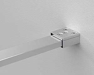 Душевая дверь Radaway Eos DWD II 160 970+630 стекло прозрачное/профиль хром купить в интернет-магазине Sanbest