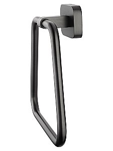 Кольцо для полотенец WONZON & WOGHAND GRAFFITY, Темный графит (WW-9313-BGM) купить в интернет-магазине сантехники Sanbest