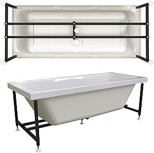 Ванна Радомир Патрисия 175х75 1-01-0-0-1-330 белая купить в интернет-магазине Sanbest