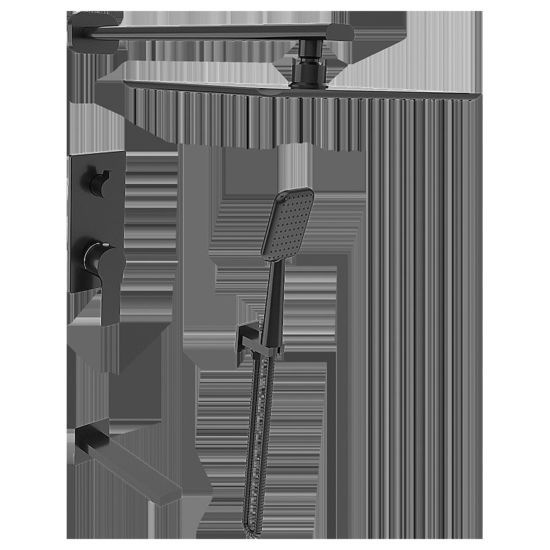 Душевая система Elghansa 54Q0743-Black(Set-15-New) черная купить в интернет-магазине сантехники Sanbest