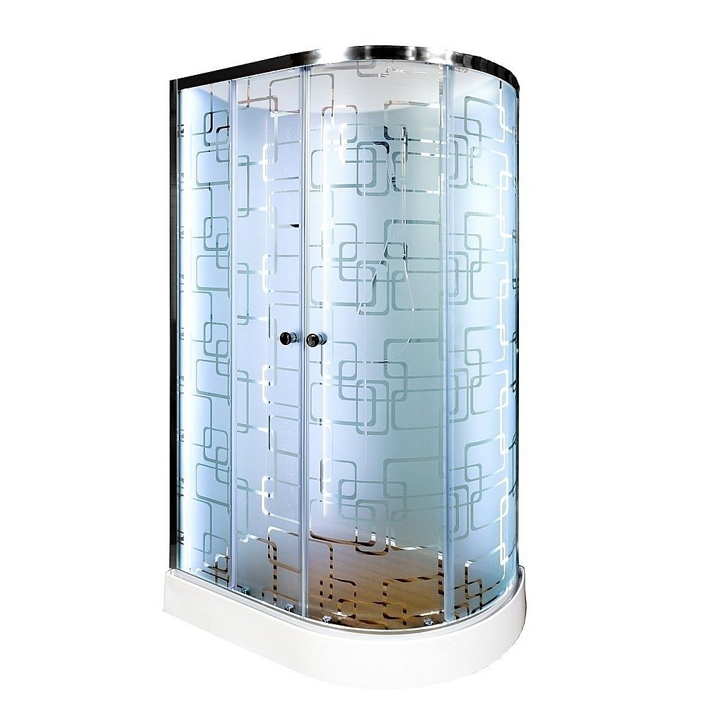 Душевая кабина DTO ЕМ1512 N LED 120х80 купить в интернет-магазине Sanbest