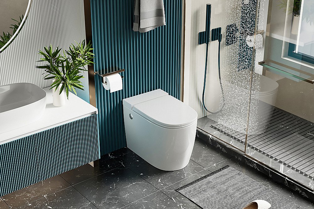 Унитаз ABBER Bequem AC1114P импульсный смыв, с крышкой микролифт купить в интернет-магазине Sanbest