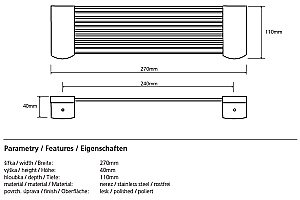 Мыльница Bemeta Cytro 146102272 купить в интернет-магазине сантехники Sanbest