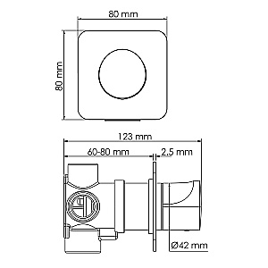 Душевая система WasserKraft A3651.283.235.259.285.194.286.284 золото матовое купить в интернет-магазине сантехники Sanbest