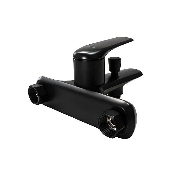 Смеситель для ванны Comforty 00-00013699 черный матовый купить в интернет-магазине сантехники Sanbest