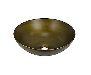 Раковина накладная Bronze de Luxe Sphera 40,5 6203 бронза купить в интернет-магазине Sanbest