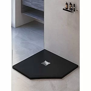 Душевой поддон RGW Stone Tray 16155099-02 90x90 графит купить в интернет-магазине Sanbest