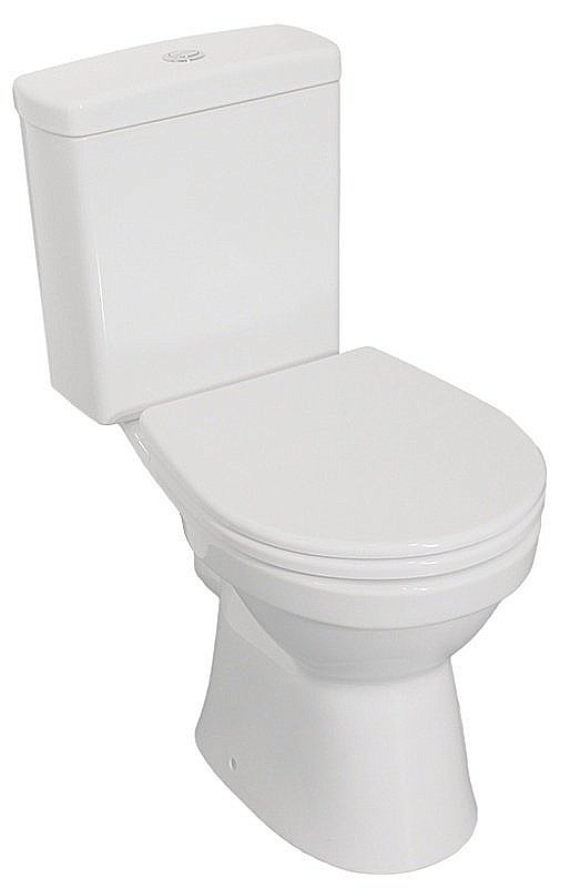 Унитаз напольный Vitra Norm Eisberg 9844B099-7202 с бачком, с крышкой микролифт, белый купить в интернет-магазине Sanbest