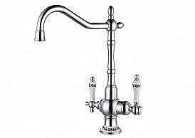 Смеситель для кухни Zorg Sanitary ZR 326 YF Хром купить в интернет-магазине сантехники Sanbest